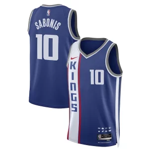 Versatile Domantas Sabonis Sacramento Kings Nike Unisex 2023/24 Swingman Jersey Blue City Edition