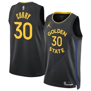 Versatile Gorgeous Fantastico Stephen Curry Golden State Warriors Jordan Brand Unisex 2024/25 Swingman Jersey Statement Edition Black