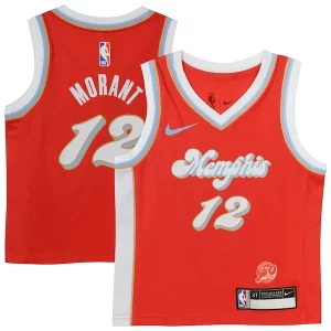 Splendido Elegante Pratico Ja Morant Memphis Grizzlies Nike Toddler 2024/25 Swingman Player Jersey City Edition Red