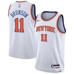 Versatile Moderno Duraturo Jalen Brunson New York Knicks Nike Youth Association Swingman Jersey White