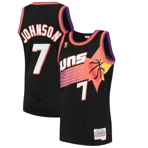 Versatile Resistente Kevin Johnson Phoenix Suns 1996/97 Hardwood Classics Swingman Jersey Black