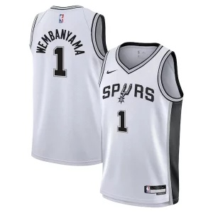 Versatile Robusto Victor Wembanyama San Antonio Spurs Nike Youth Swingman Jersey Association Edition White