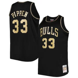 Versatile Scottie Pippen Chicago Bulls Big & Tall Hardwood Classics 1997/98 Swingman Jersey Black