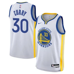 Versatile Stephen Curry Golden State Warriors Nike Youth Swingman Jersey Association Edition White
